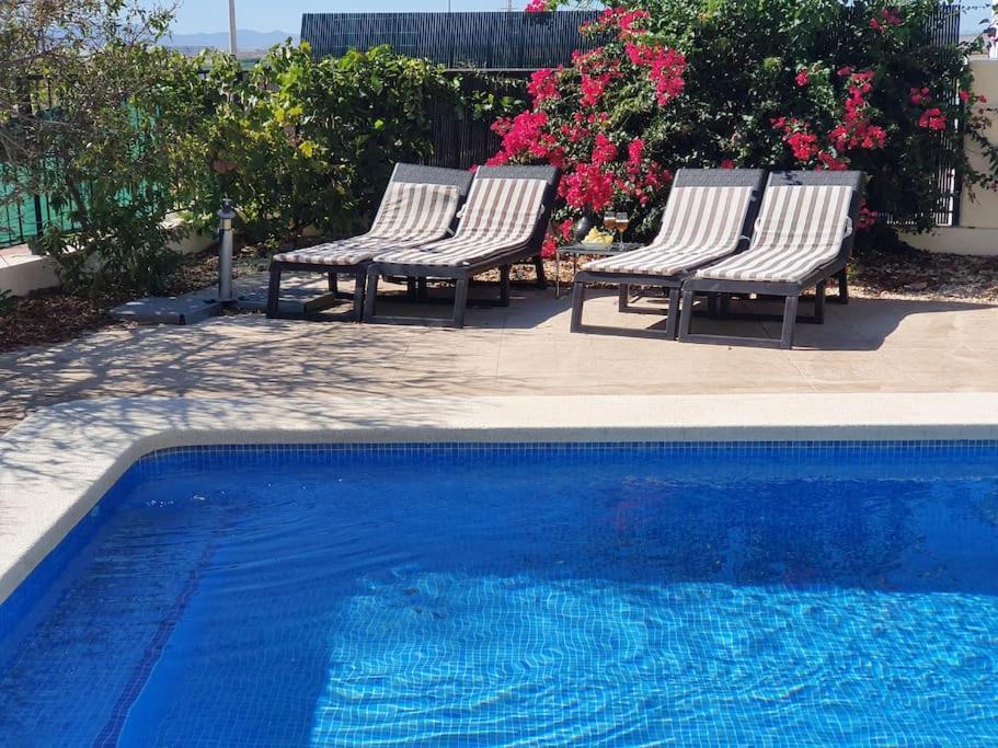 Espectacular Piscina Privada Altaona Golf Villa Murcia