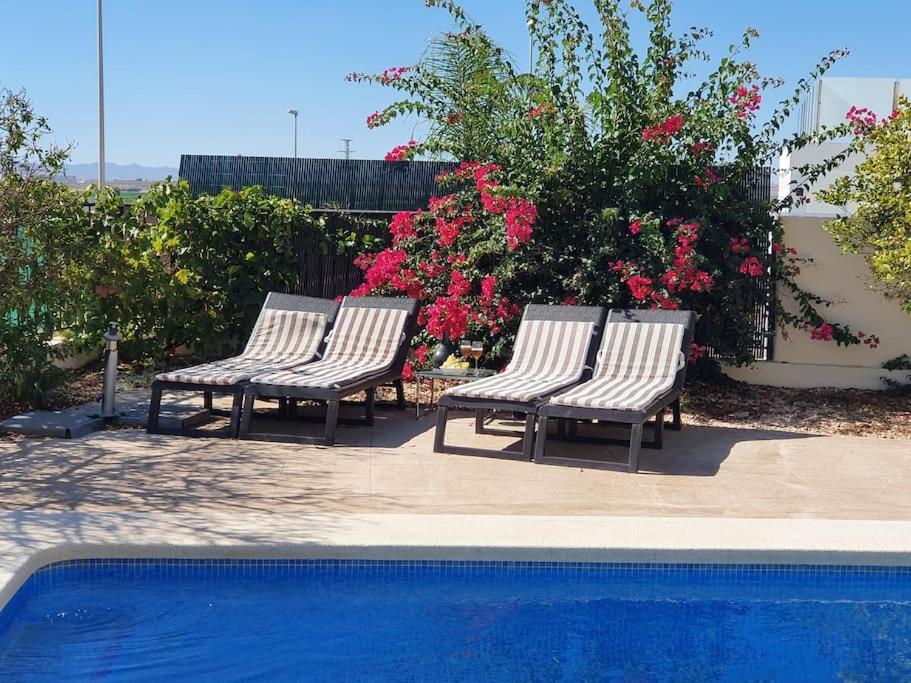 Espectacular Piscina Privada Altaona Golf Villa Murcia