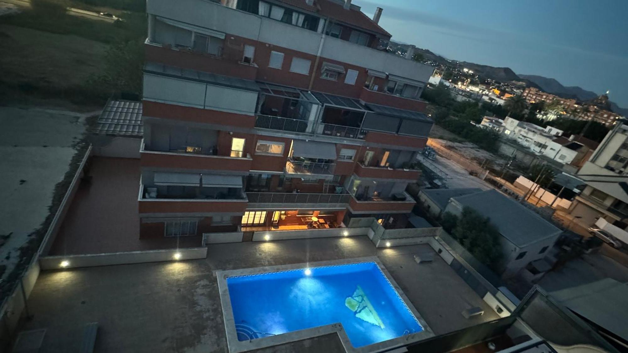 Apartment Solymar Atico Residencial Piramides Con Piscina
