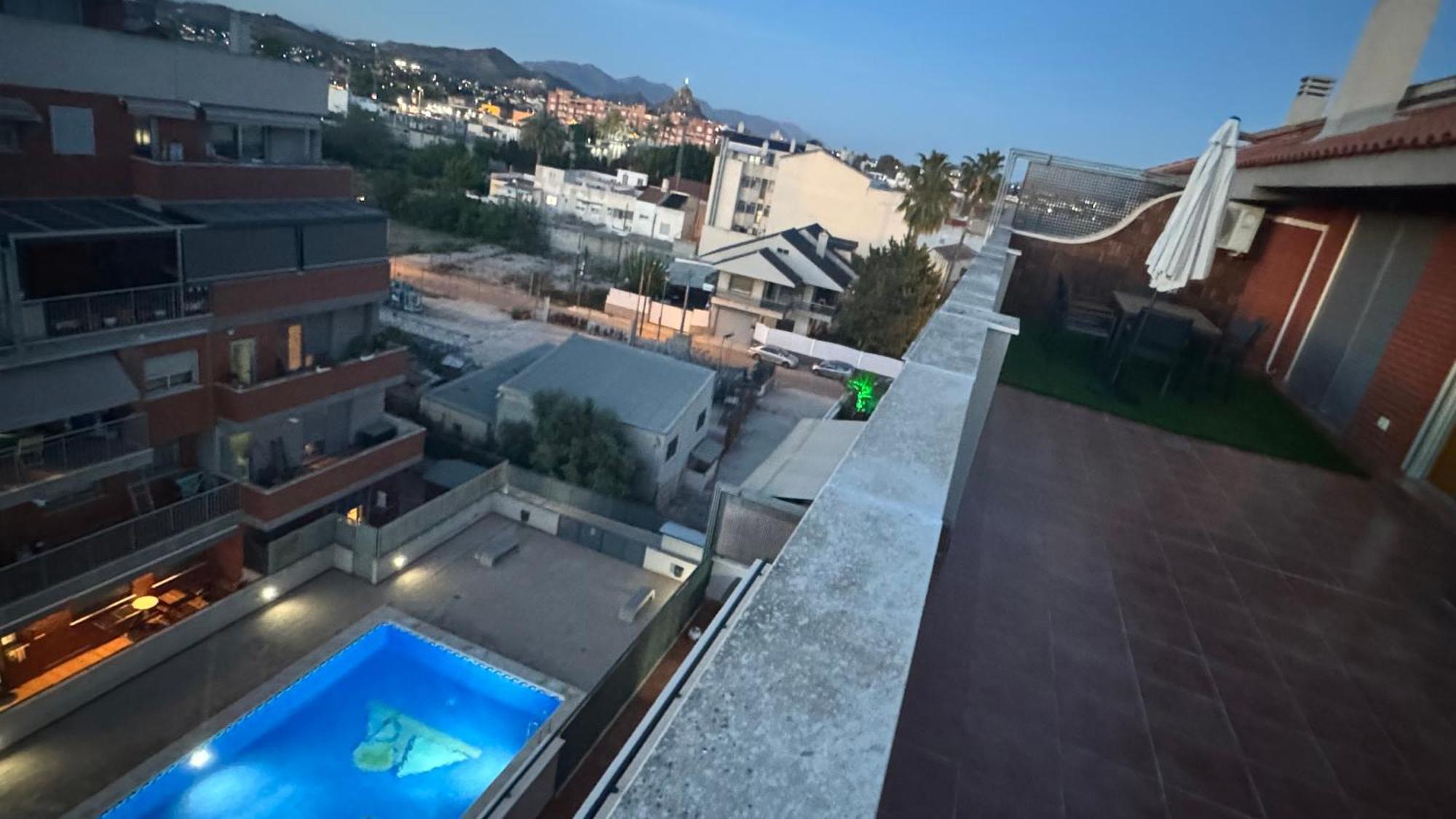 Solymar Atico Residencial Piramides Con Piscina * Murcia