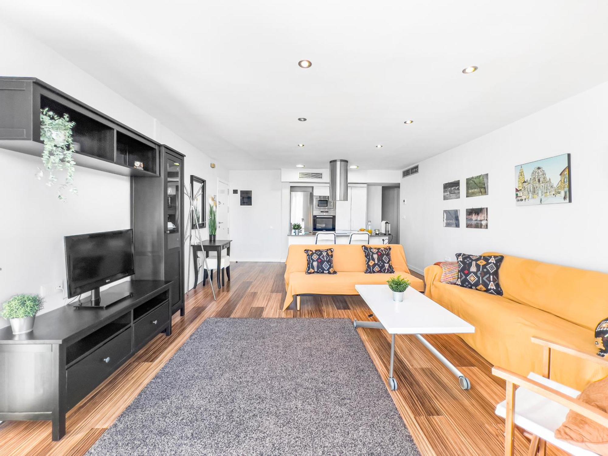 Apartamento Gran Via - Terraza Y Vistas En El Centro De Murcia