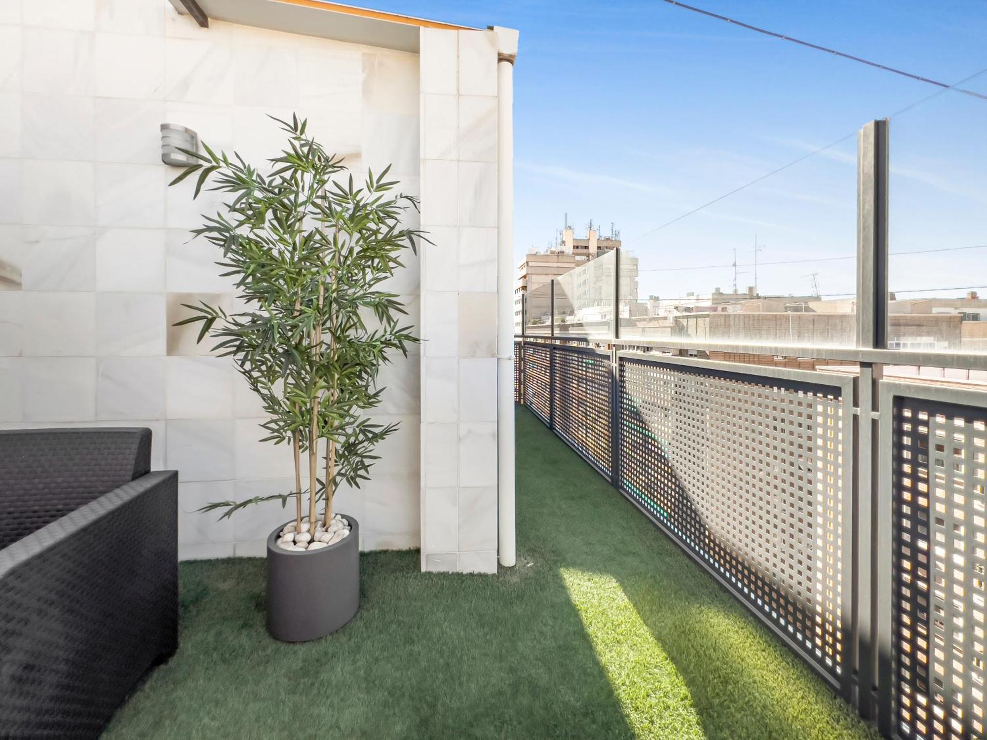 Apartamento Gran Via - Terraza Y Vistas En El Centro De Murcia