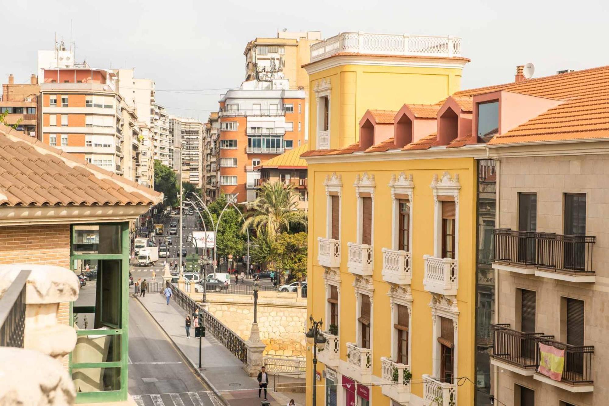 Y Terraza Puente Viejo Junto A La Catedral Apartamento Murcia