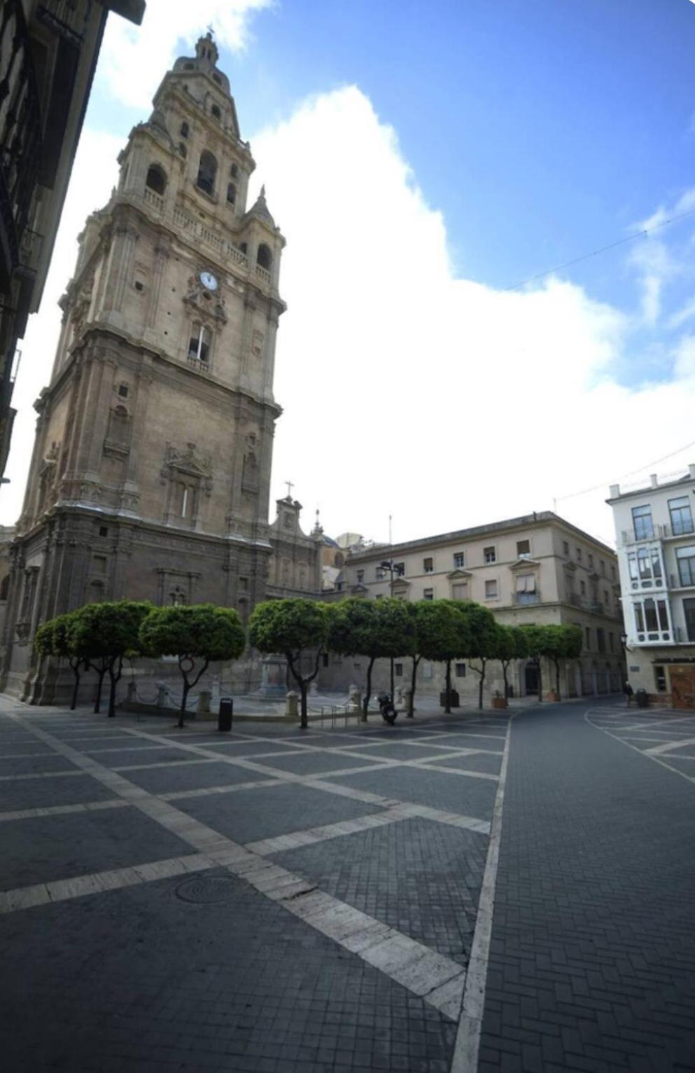 Apartamento Y Terraza Puente Viejo Junto A La Catedral Murcia