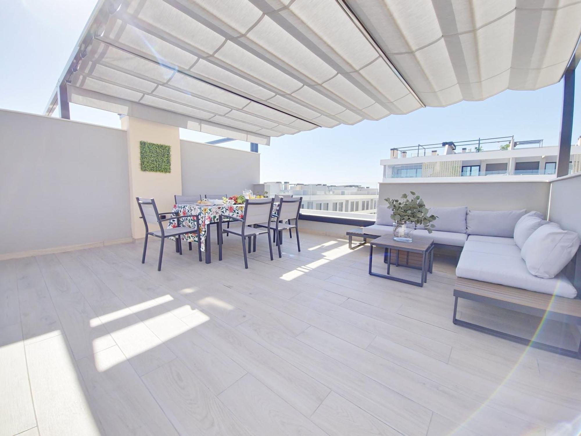Penthouse With Solarium Santa Rosalia & Life Resort, Alcazares 45 * Murcia