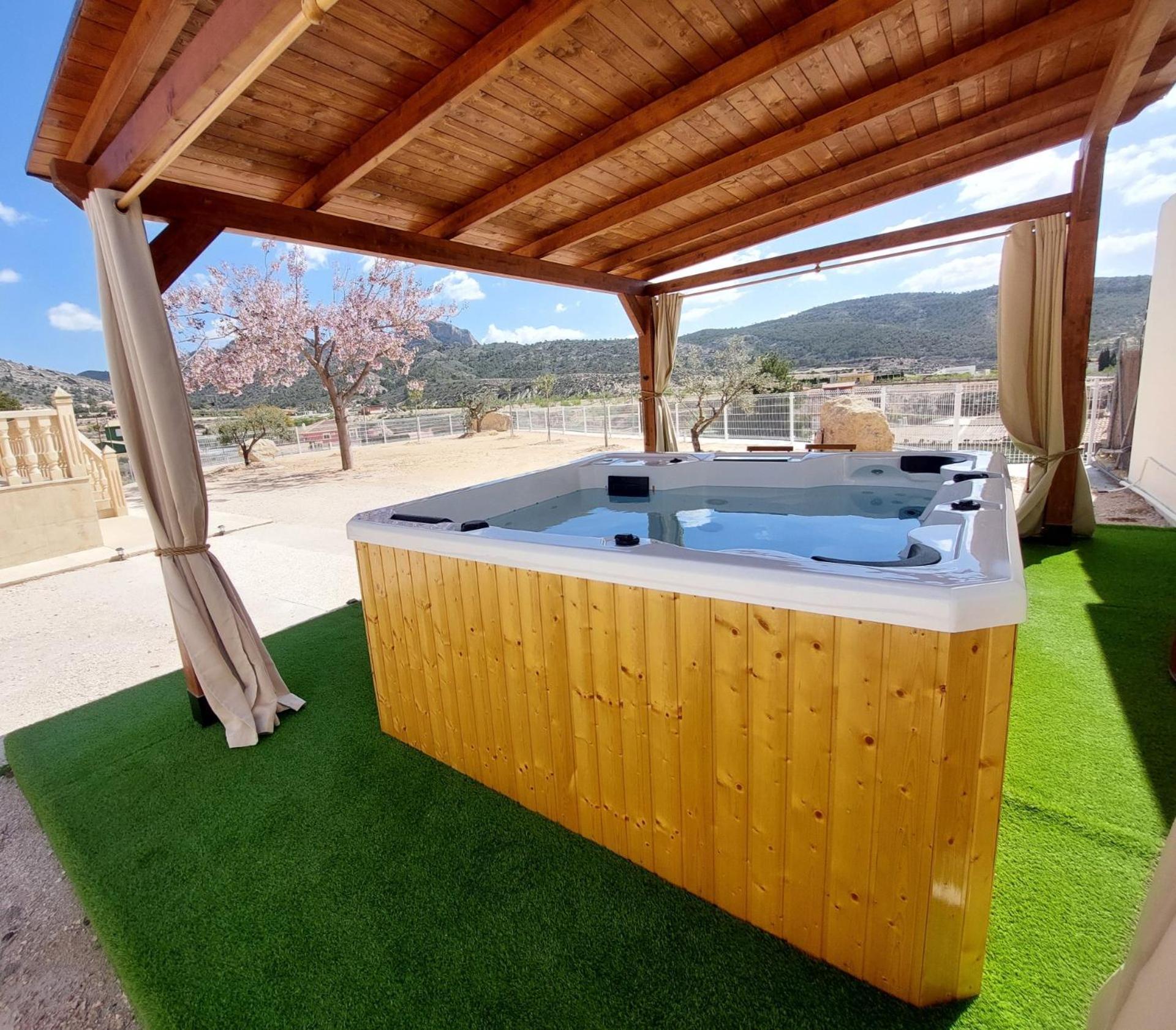 Сasa de vacaciones De Ensueno Con Jacuzzi Exterior Y Barbacoa Murcia
