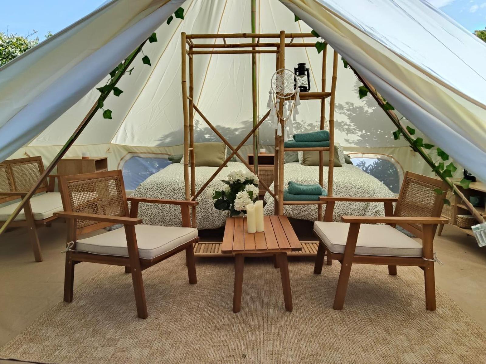 Glamping De Huerta La Arboleja Campo de lujo *