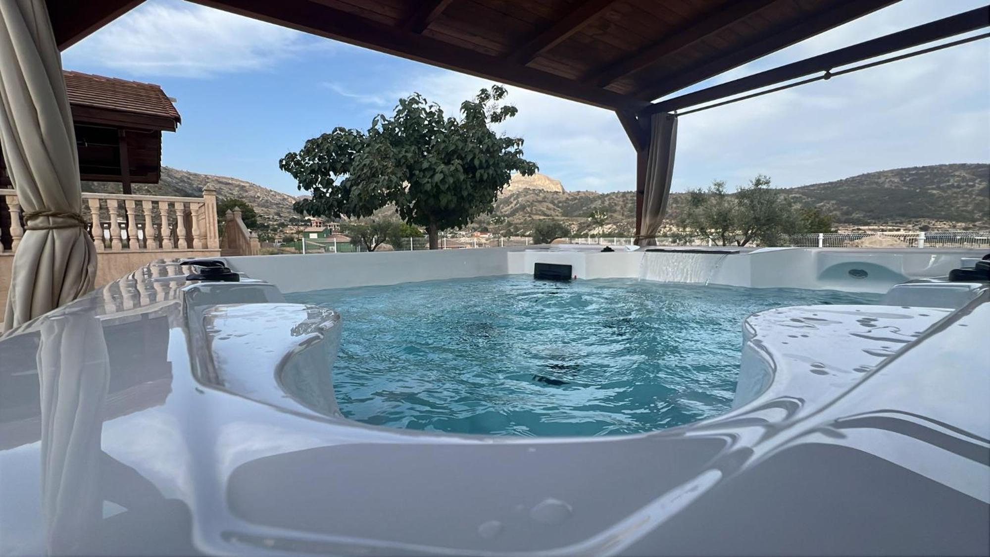 De Ensueno Con Jacuzzi Exterior Y Barbacoa Сasa de vacaciones Murcia